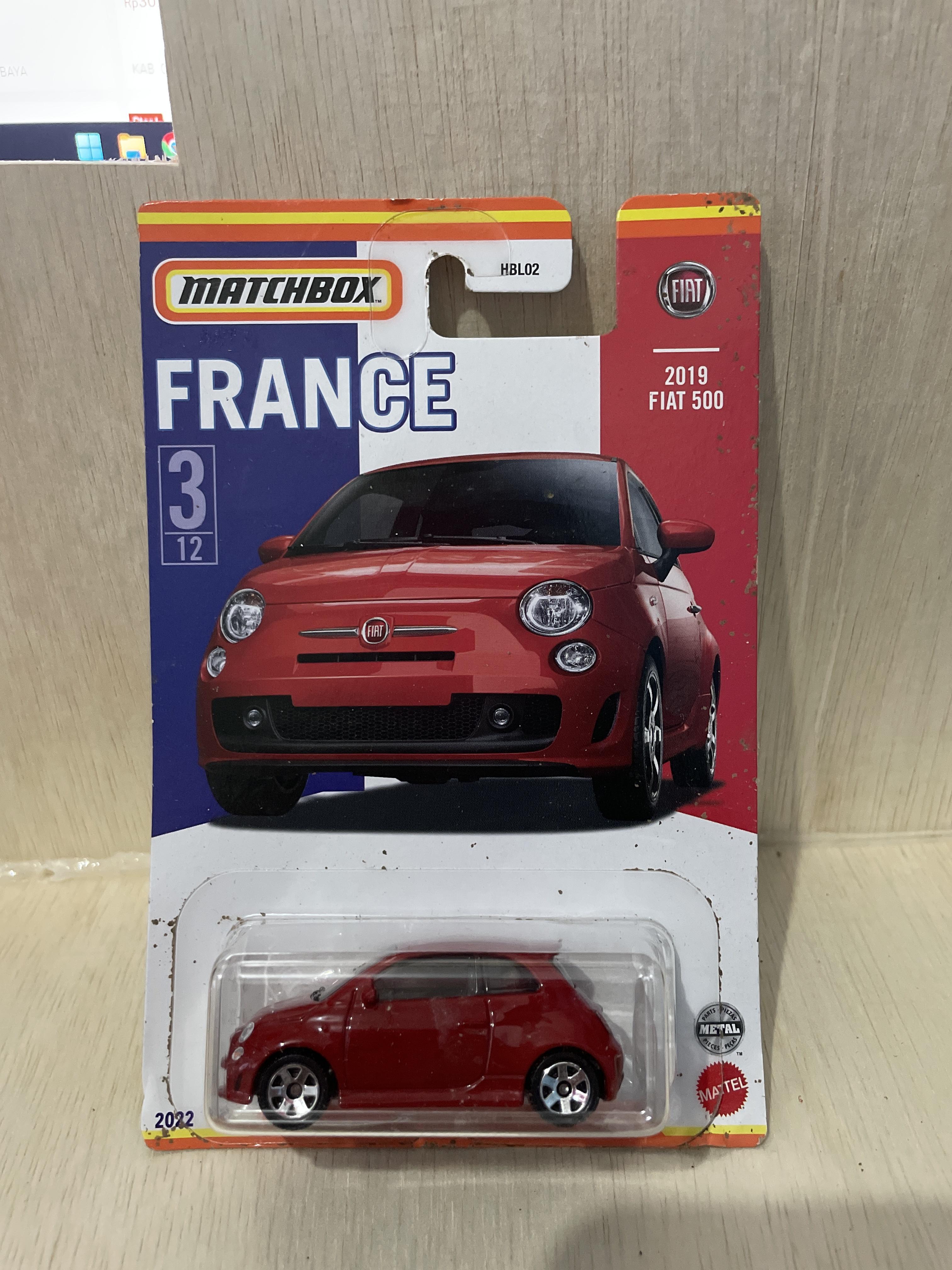 2019 Fiat 500 - Matchbox