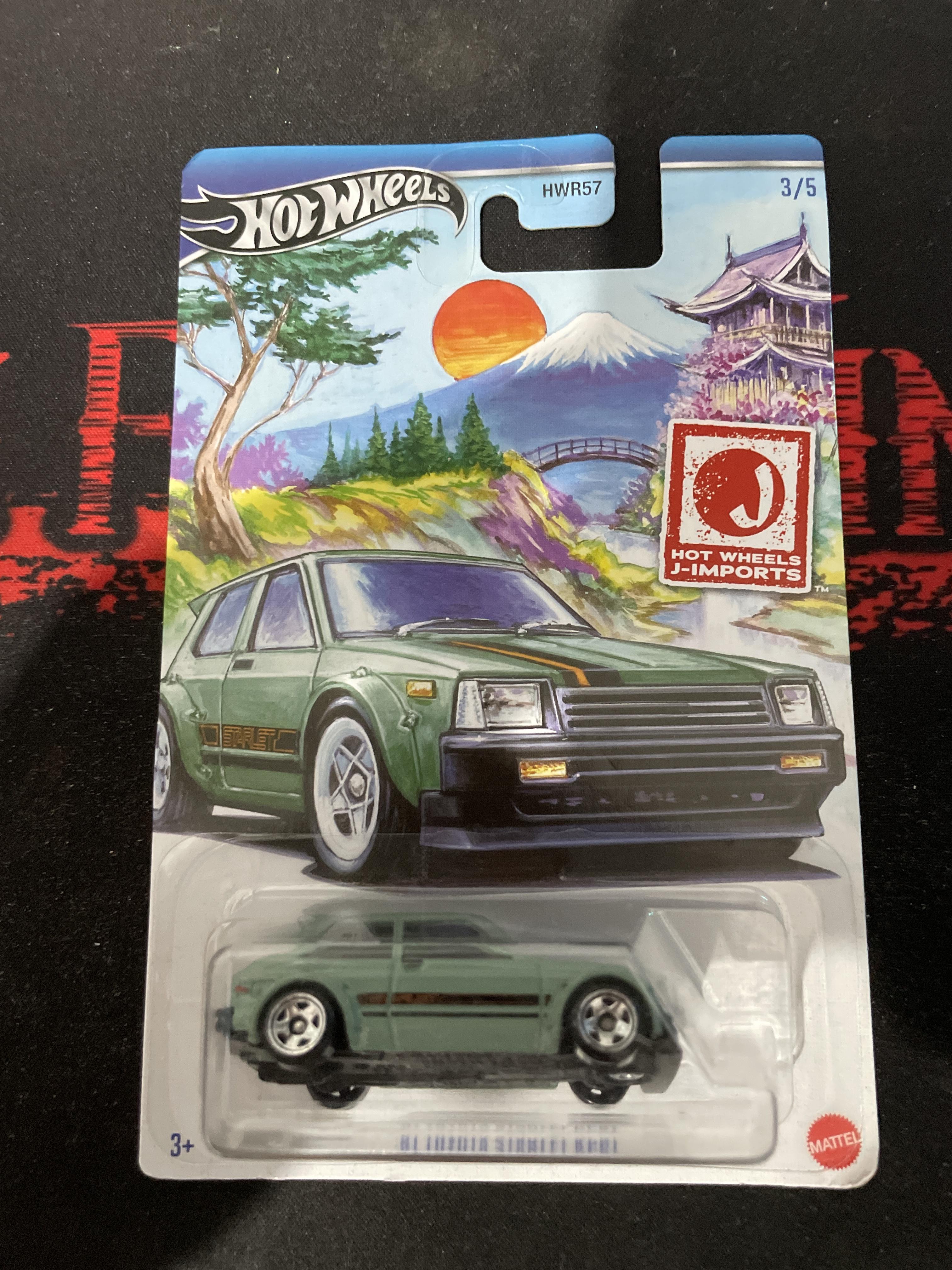 81 Toyota Starlet KP61 - Hot Wheels