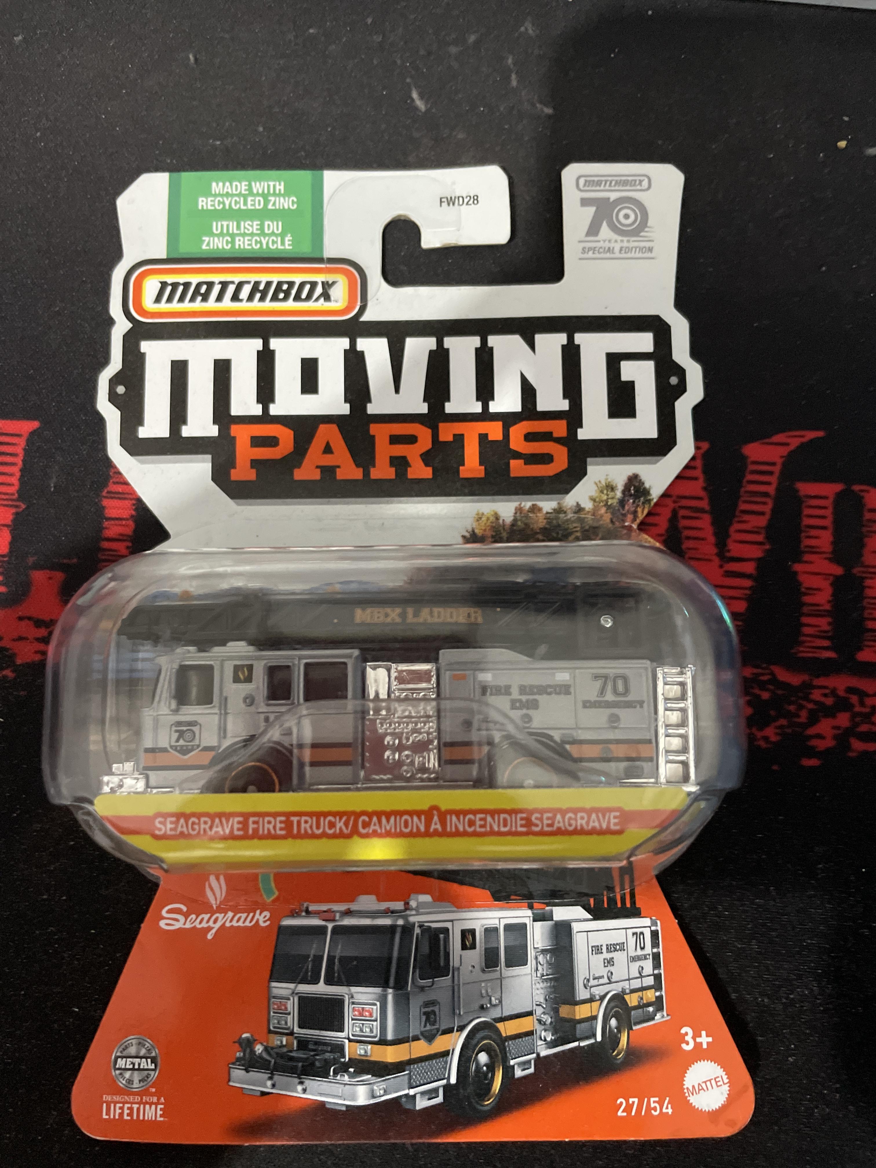 Seagrave Fire Truck - Matchbox